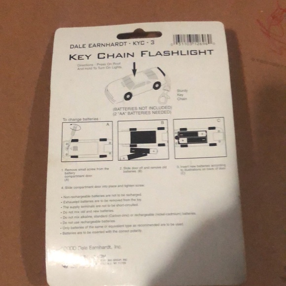 Dale Earnhardt Keychain flashlight - Picture 4 of 6